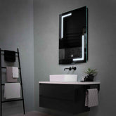 Espejo LED Vertical | Botón táctil | Luz blanca fría - Reyze Seria Salono Model 3